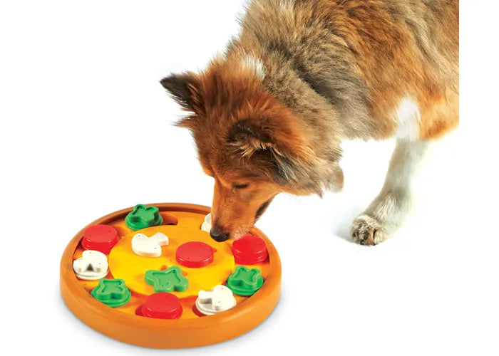 Brightkins - Pizza Party! Treat Puzzle (For Dogs)