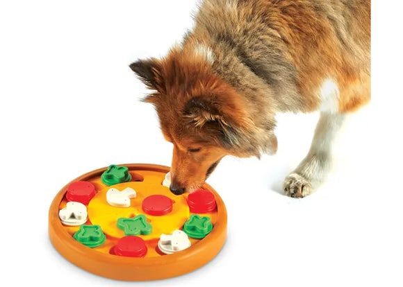 Brightkins - Pizza Party! Treat Puzzle (For Dogs)
