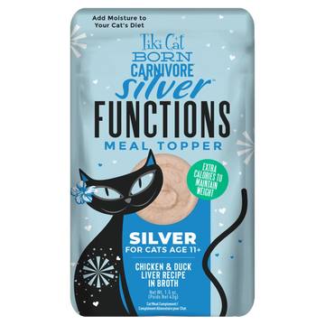 Tiki Cat - Born Carnivore Functions - Chicken & Duck Liver (For Senior Cats)