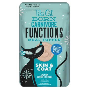Tiki Cat - Born Carnivore Functions - Skin & Coat Salmon Recipe (For Cats)