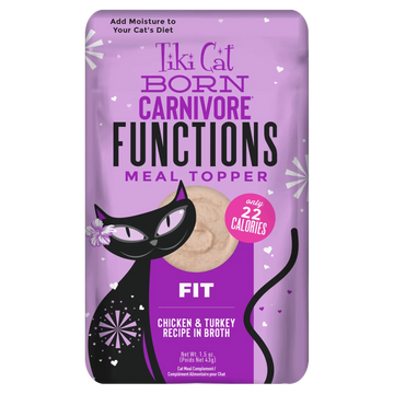 Tiki Cat - Born Carnivore Functions - Fit Chicken & Turkey Recipe (For Cats)