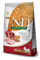 Farmina - N&D Ancestral Grain - Chicken & Pomegranate Mini (Dry Dog Food)