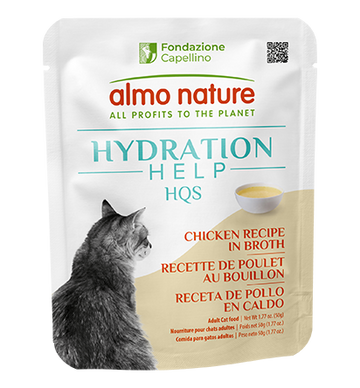 Almo Nature HQS Hydration Help Chicken Recipe in Broth 50g