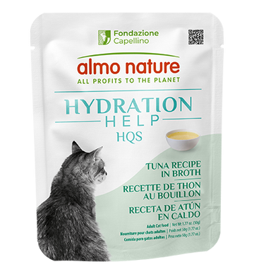 Almo Nature HQS Hydration Help Tuna Recipe in Broth 50g