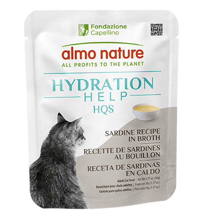 Almo Nature HQS Hydration Help Sardine Recipe in Broth 50g
