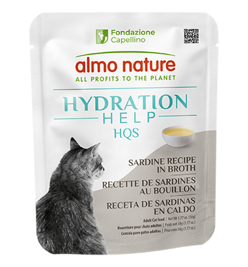 Almo Nature HQS Hydration Help Sardine Recipe in Broth 50g
