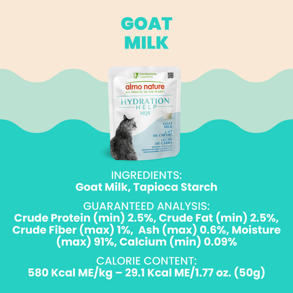 Almo Nature HQS Hydration Help Goat Milk 50g