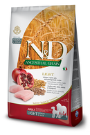 Farmina - N&D Ancestral Grain - Chicken & Pomegranate Light Medium & Maxi (Dry Dog Food)