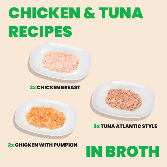 Almo Nature HQS Natural Rotational Diet - Chicken Selections & Tuna (150g)