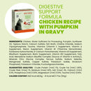 Almo Nature HQS Digestive Support Formula Chicken Recipe with Pumpkin in gravy