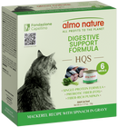 Almo Nature HQS Digestive Support Formula Mackerel Recipe with Spinach in gravy