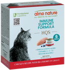 Almo Nature HQS Immune Support Formula Chicken Recipe with Blueberry in gravy