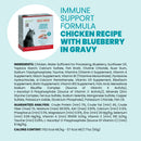 Almo Nature HQS Immune Support Formula Chicken Recipe with Blueberry in gravy