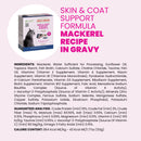 Almo Nature HQS Skin & Coat Support Formula Mackerel Recipe in gravy
