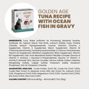 Almo Nature HQS Golden Age Tuna Recipe with Ocean Fish in gravy