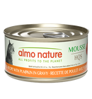 Almo Nature HQS Mousse Chicken Recipe with Pumpkin in gravy 70g