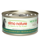 Almo Nature HQS Mousse Tuna Recipe with Sweet Potatoes in gravy 70g