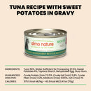 Almo Nature HQS Mousse Tuna Recipe with Sweet Potatoes in gravy 70g