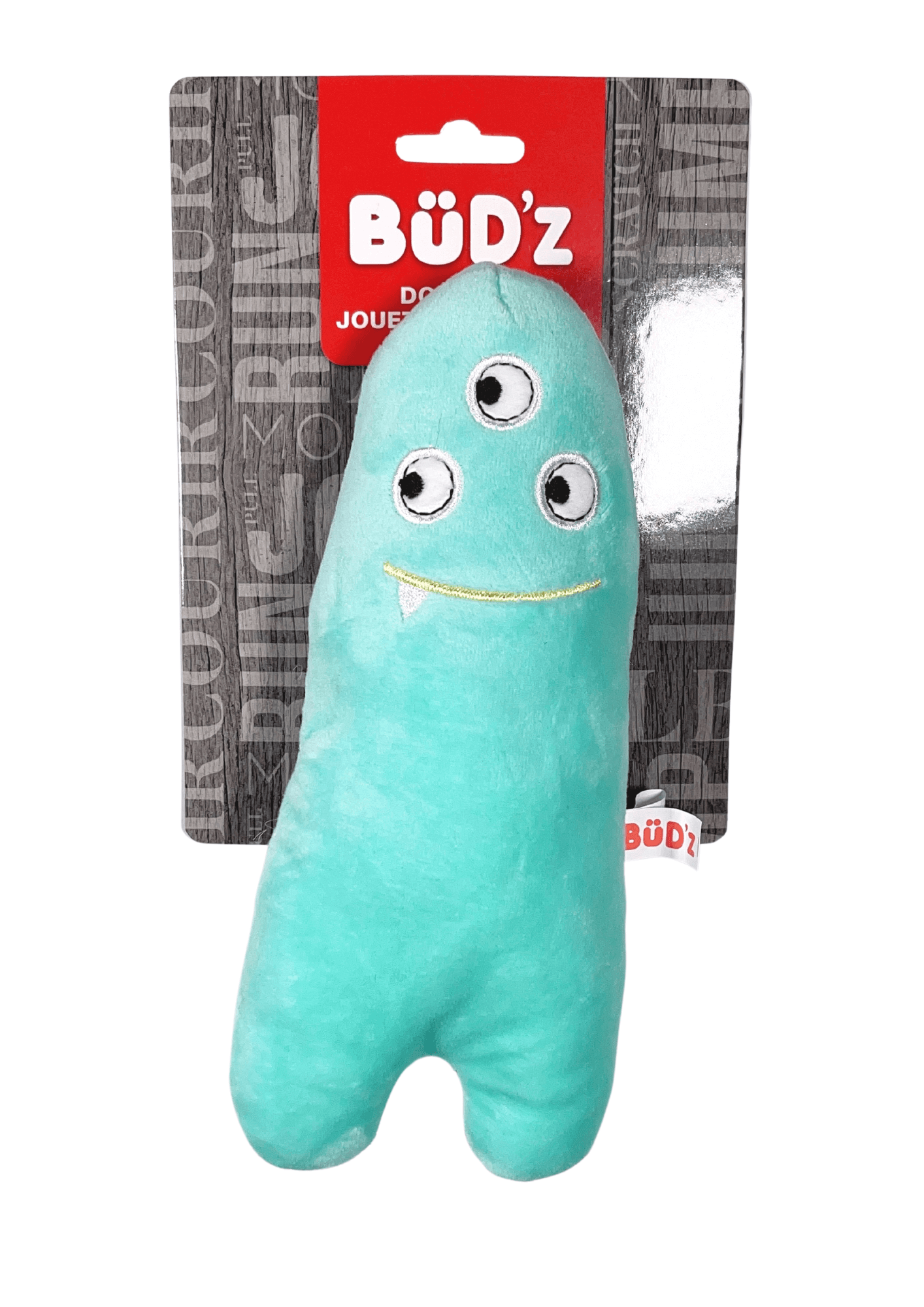 Bud'z | Turquoise Monster Aqualy | Dog Toy | ARMOR THE POOCH