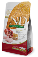 Farmina - N&D Ancestral Grain - Chicken Pomegranate Neutered Recipe (Dry Cat Food)