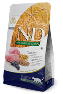 Farmina - N&D Ancestral Grain - Lamb and Blueberry Adult Recipe (Dry Cat Food)