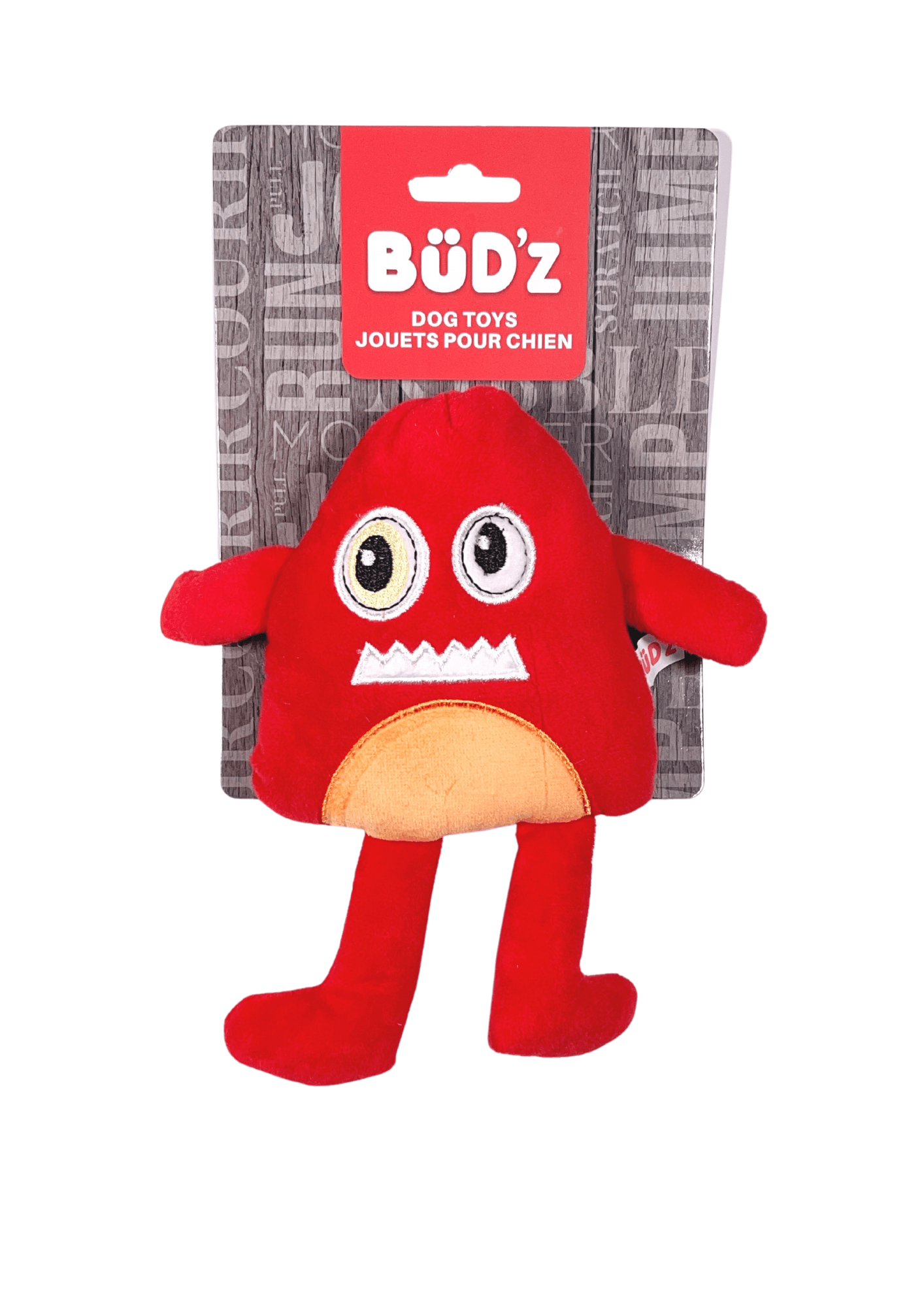 Bud'z-Protruding Eye Monster Leon-Dog Toy-ARMOR THE POOCH