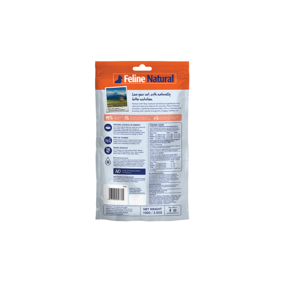 Feline Natural - Lamb & King Salmon Freeze-Dried Raw (Cat Food)