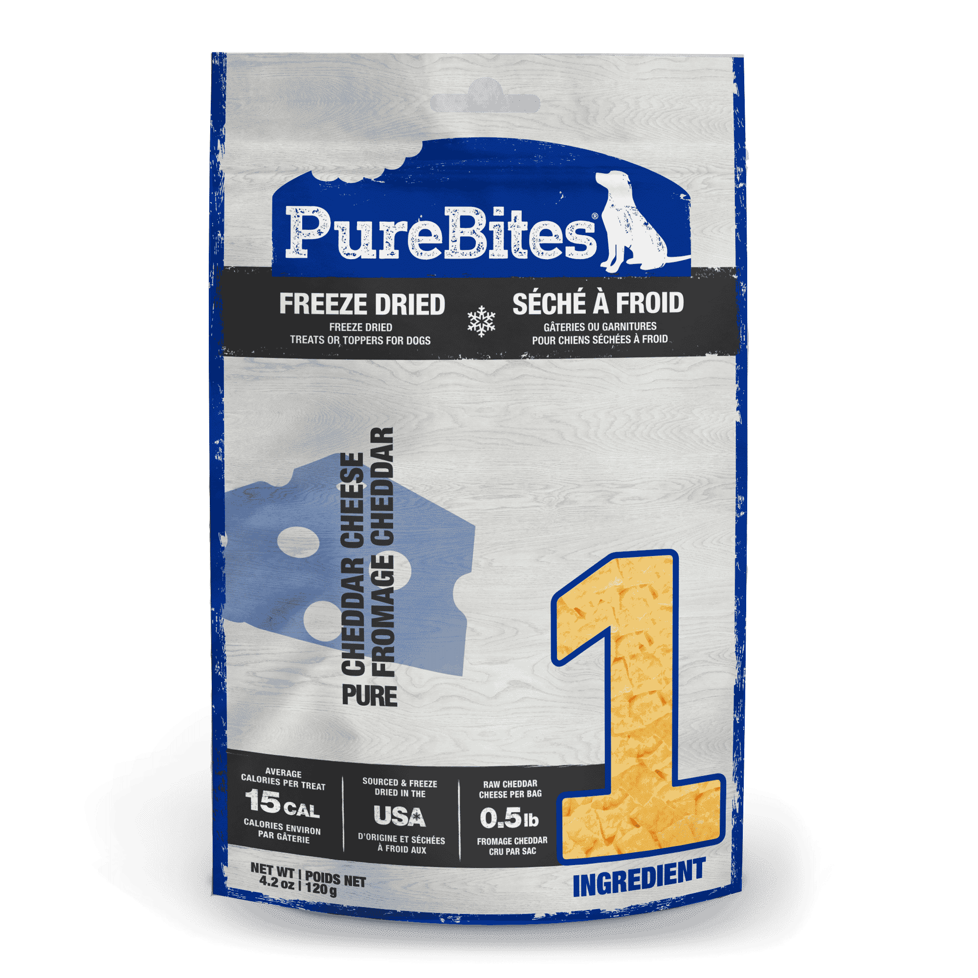 Purebites - Freeze Dried Cheddar Cheese (For Dogs)