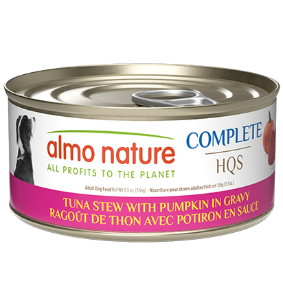 Almo Nature HQS Complete Tuna Stew with Pumpkin 156g