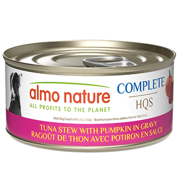 Almo Nature HQS Complete Tuna Stew with Pumpkin 156g
