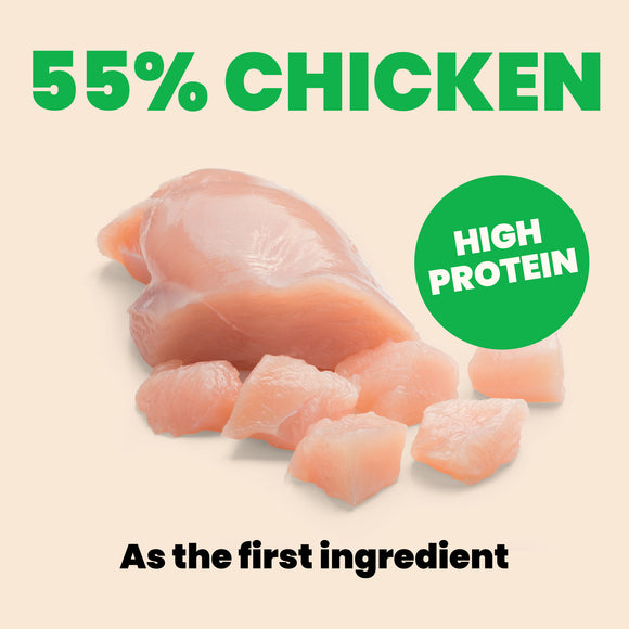 Almo Nature HQS Natural Chicken Entree with Beef in broth 156g