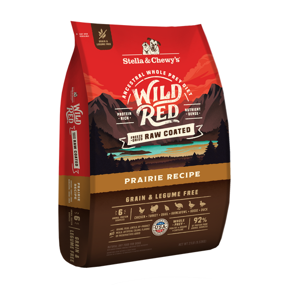 Stella & Chewy's Wild Red Raw Coated Grain & Legume Free Prairie Recipe dry dog food