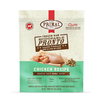 Primal - Pronto - Raw Chicken Pronto (For Dogs) - Frozen Product