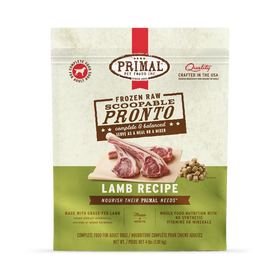 Primal - Pronto - Raw Lamb Pronto (For Dogs) - Frozen Product