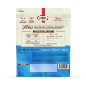 Primal - Pronto - Raw Duck Pronto (For Dogs) - Frozen Product