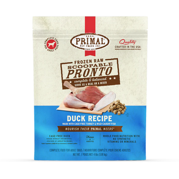 Primal - Pronto - Raw Duck Pronto (For Dogs) - Frozen Product