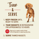 Primal Frozen Raw Turkey & Salmon Nuggets for Dogs 3lb