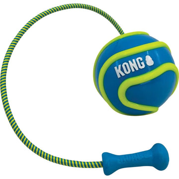 KONG Bunji High-Viz Ball dog toy