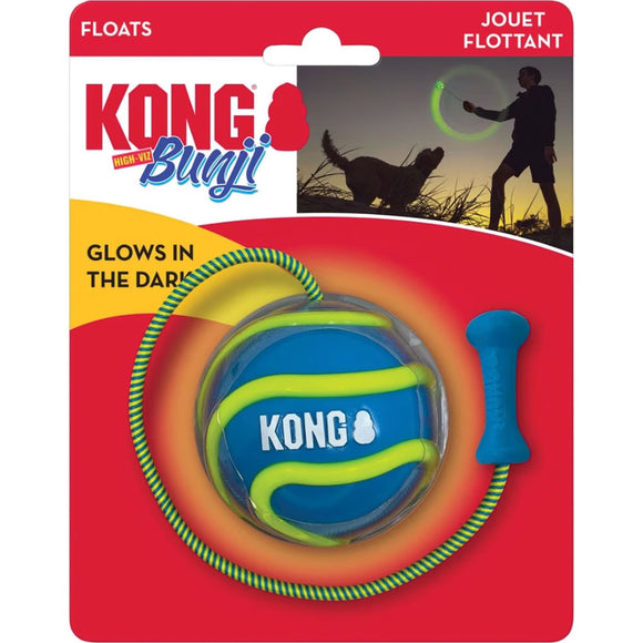 KONG Bunji High-Viz Ball dog toy 2