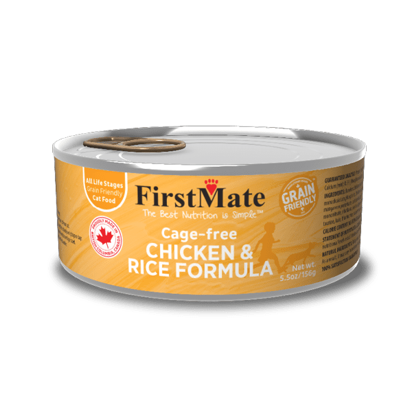 FirstMate - Cage Free Chicken & Rice Formula (For Cats)