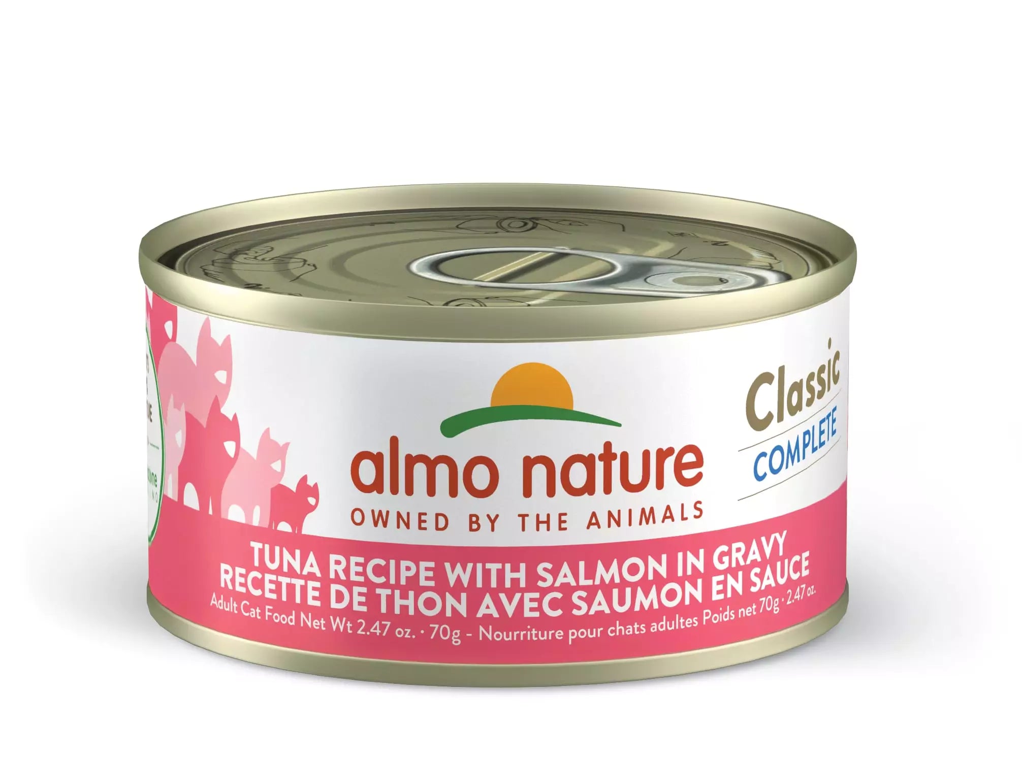 Almo Nature - Classic Complete - Tuna With Salmon in Gravy (Wet Cat Food)