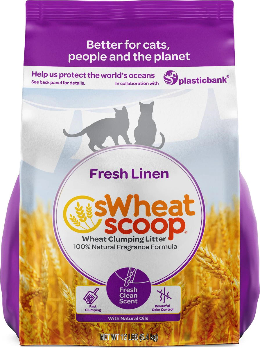 sWheat Scoop - Fresh Linen Formula Cat Litter