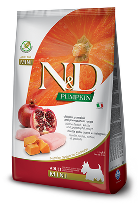 Farmina - N&D Pumpkin - Chicken, Pomegranate & Pumpkin Mini (Dry Dog Food)