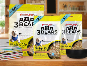 Grandma Lucy's - 3 Bears - Freeze Dried Chicken Dog Food