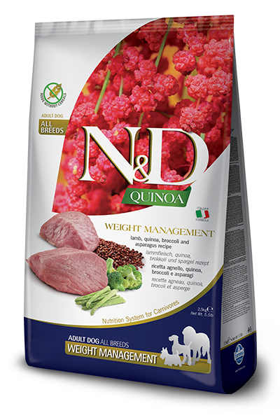 Farmina - N&D Quinoa - Weight Management Lamb & Quinoa (Dry Dog Food)