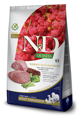Farmina - N&D Quinoa - Weight Management Lamb & Quinoa (Dry Dog Food)