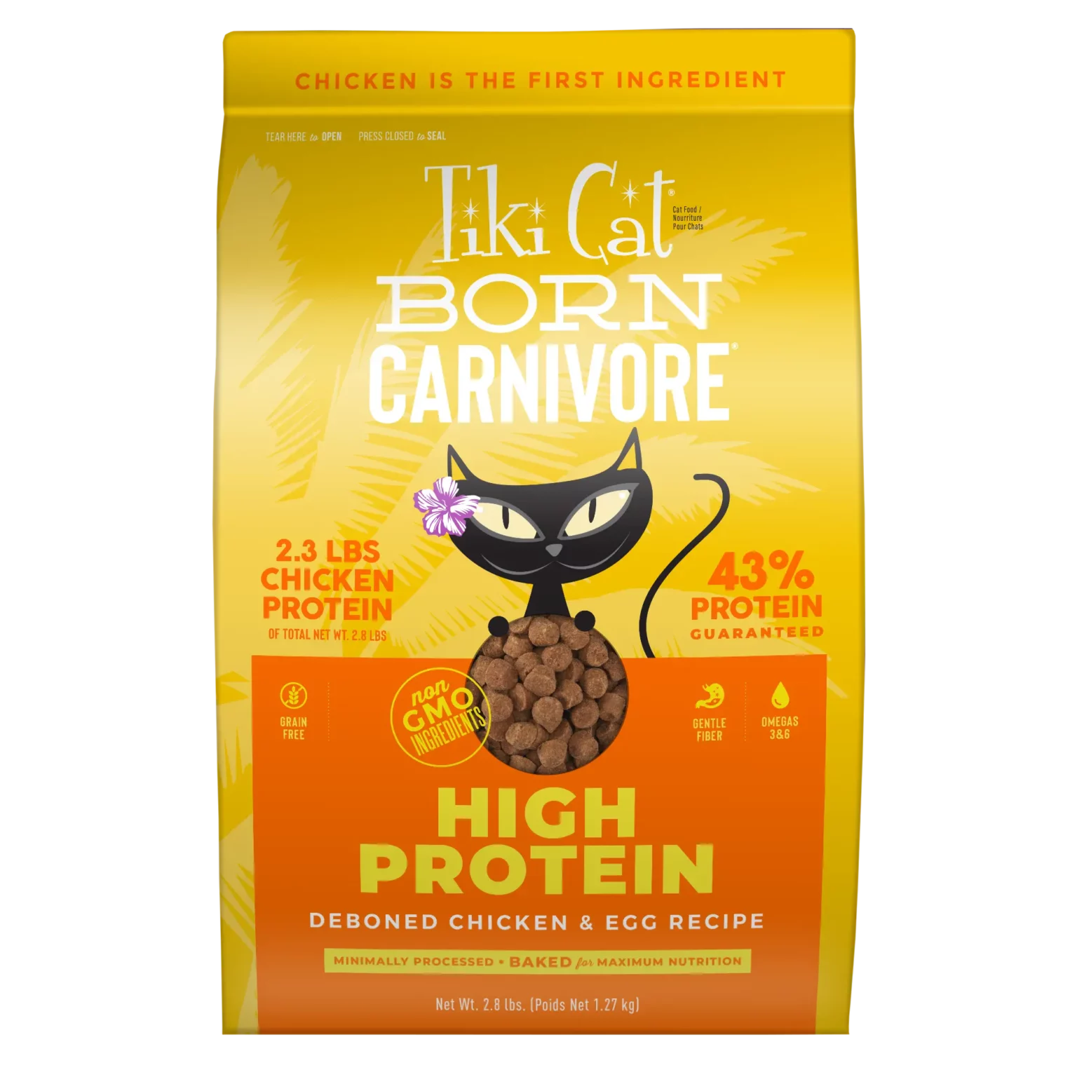 Tiki Cat - Born Carnivore - Deboned Chicken & Egg (For Cats)