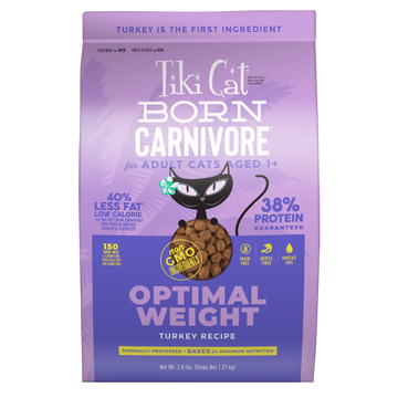 Tiki Cat - Born Carnivore - Optimal Weight Turkey Recipe (For Cats)