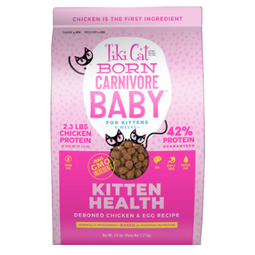 Tiki Cat - Born Carnivore - Kitten Health: Deboned Chicken & Egg (For Kittens)