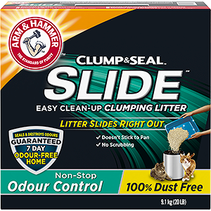 ARM & HAMMER - SLIDE - Easy Clean-Up Clumping Litter, Non-Stop Odour Control